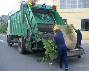 Vận chuyển rác thải